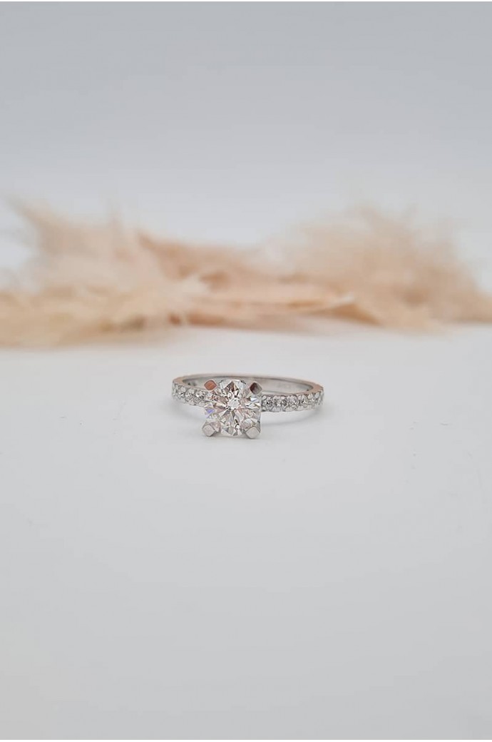 Tektaş Pırlanta Yüzük 1,30 Karat 