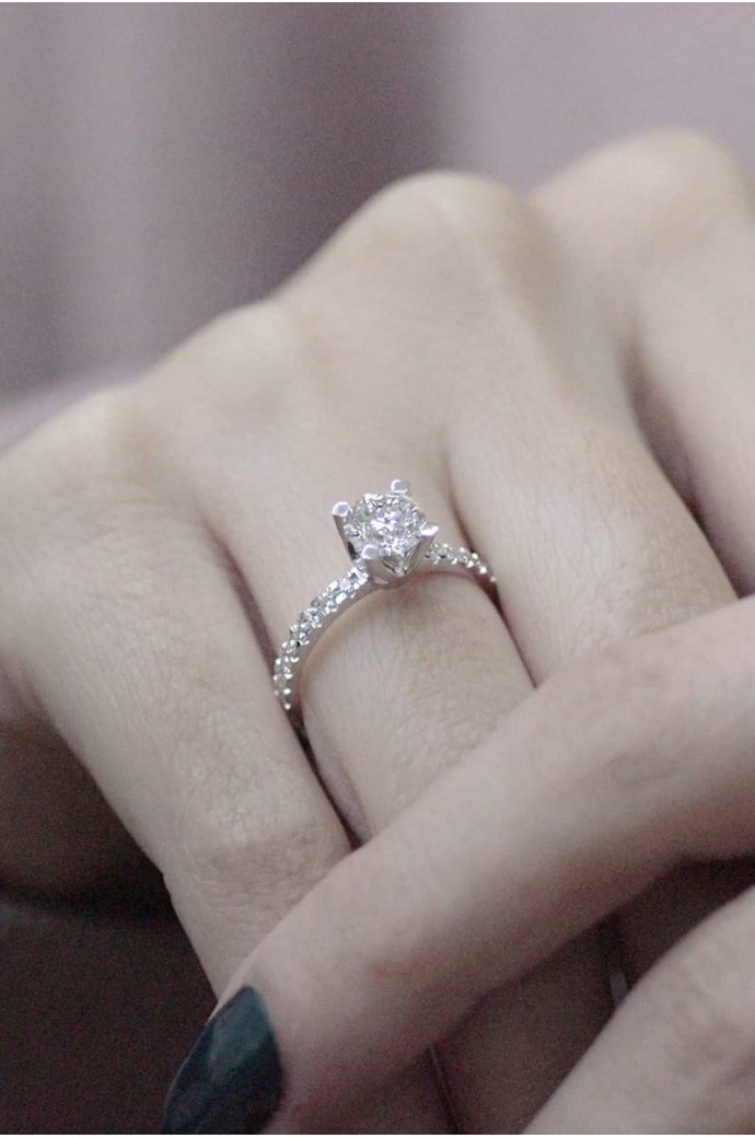 Tektaş Pırlanta Yüzük 1,30 Karat 