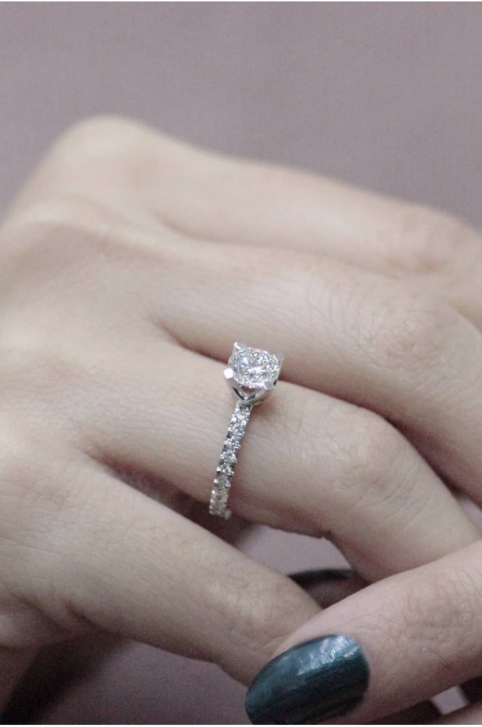 Tektaş Pırlanta Yüzük 1,30 Karat 