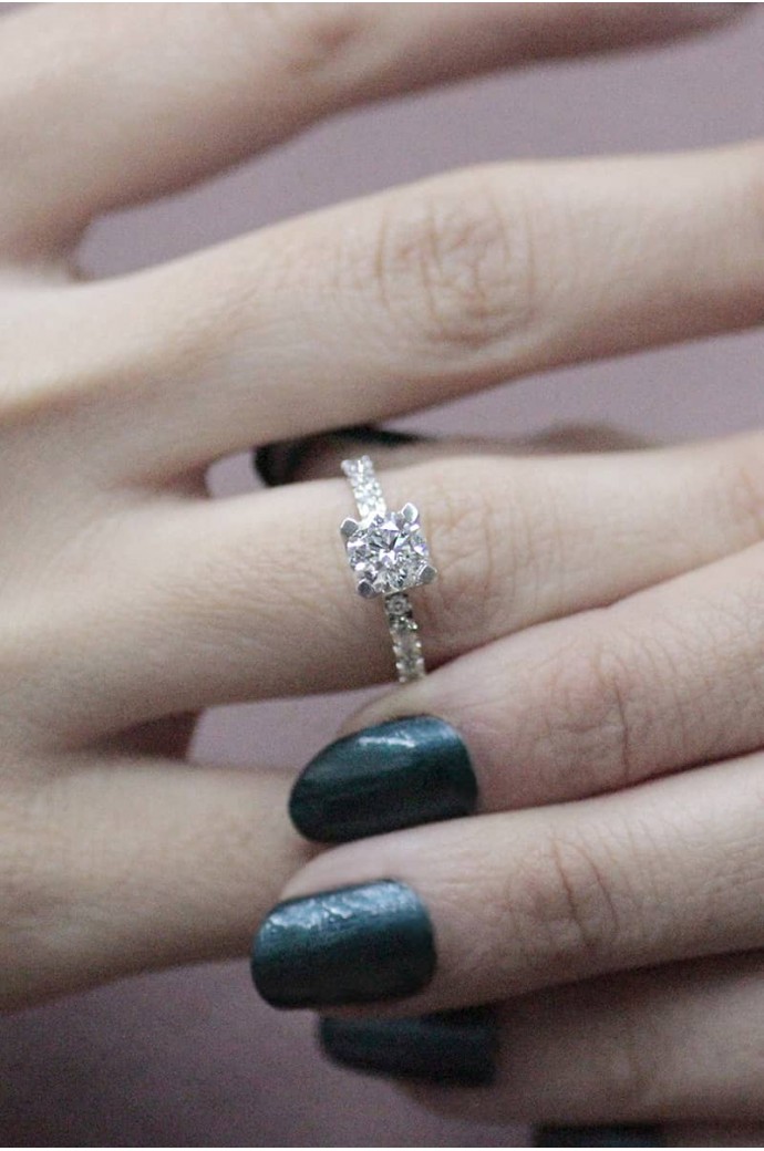 Tektaş Pırlanta Yüzük 1,30 Karat 