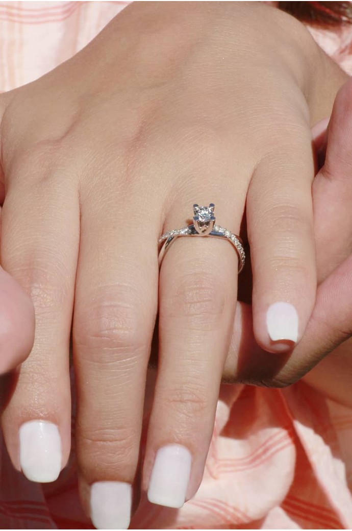 Tektaş Pırlanta Yüzük 0,55 Karat 