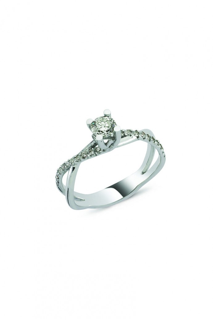 Tektaş Pırlanta Yüzük 0,55 Karat 