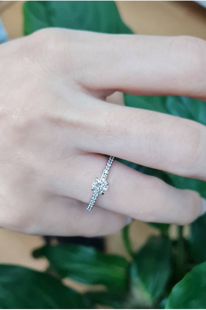 Tektaş Pırlanta Yüzük 0,86 Karat 