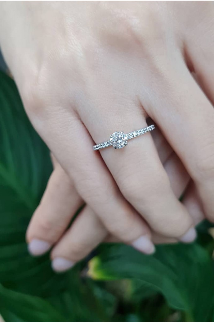 Tektaş Pırlanta Yüzük 0,86 Karat 