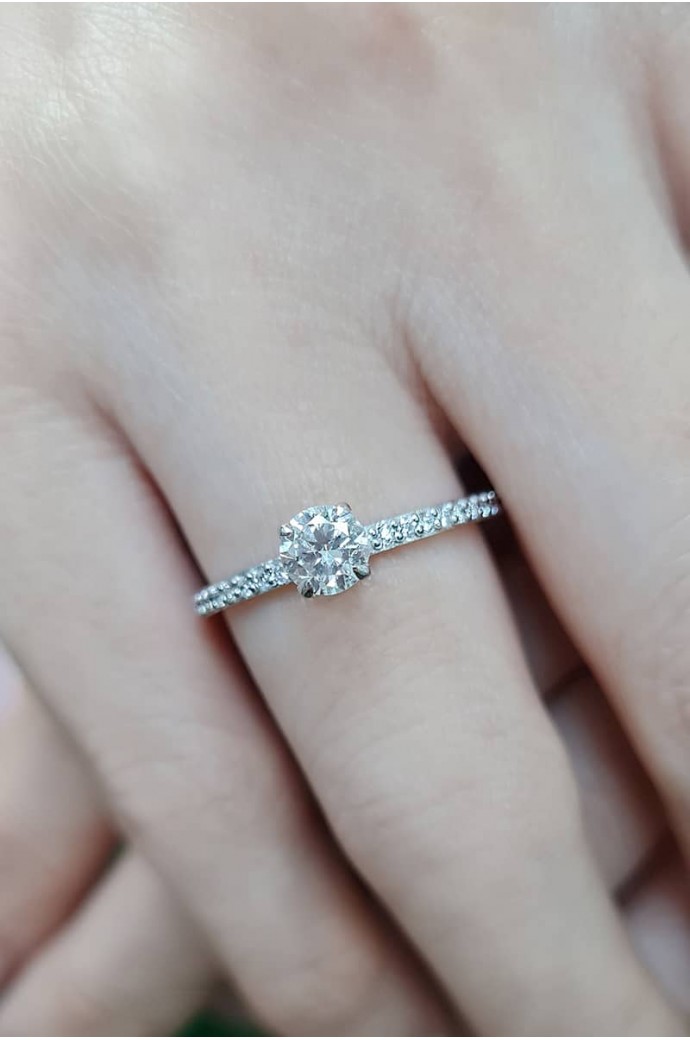 Tektaş Pırlanta Yüzük 0,86 Karat 