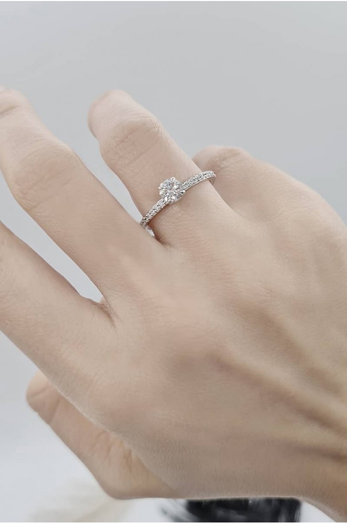 Tektaş Pırlanta Yüzük 0,86 Karat 