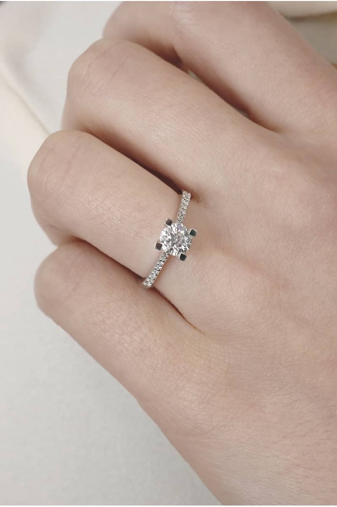 Tektaş Pırlanta Yüzük 0,85 Karat 