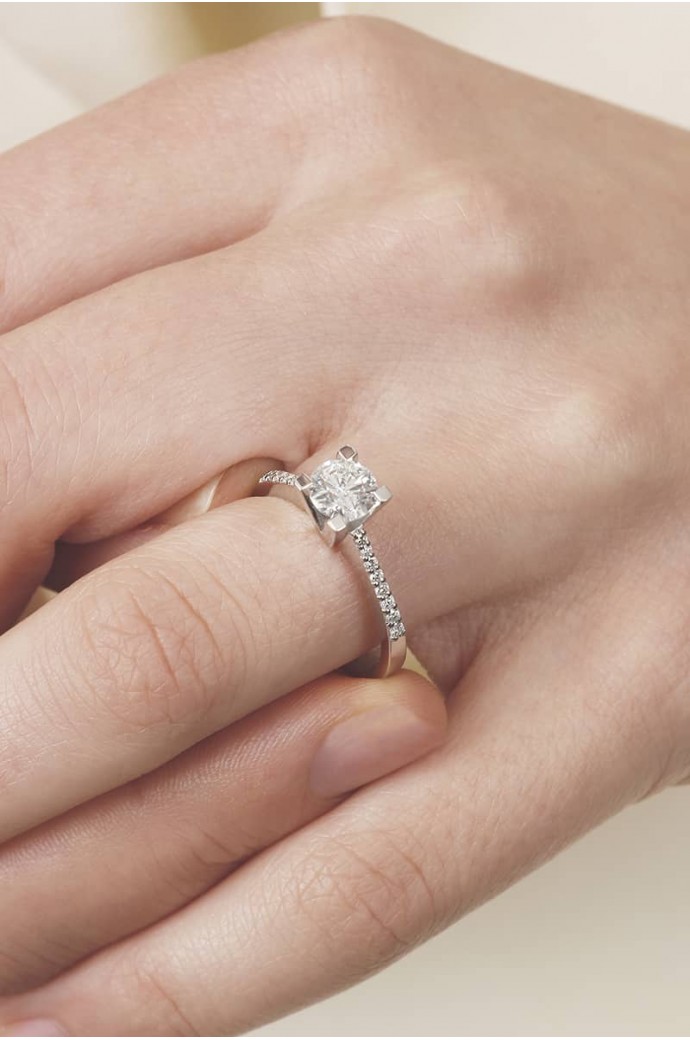 Tektaş Pırlanta Yüzük 0,85 Karat 