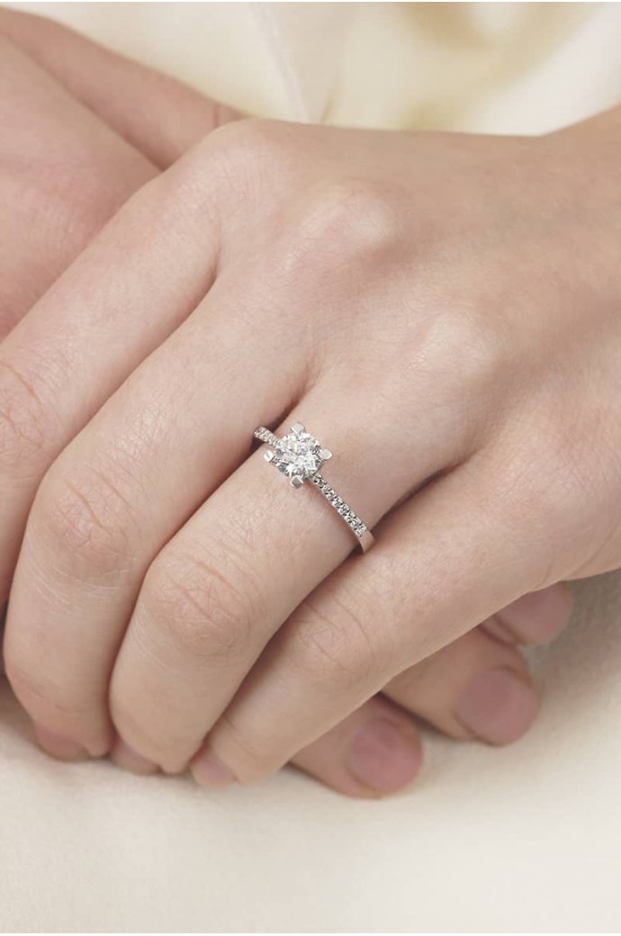 Tektaş Pırlanta Yüzük 0,85 Karat 