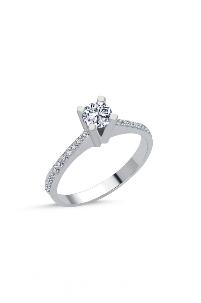 Tektaş Pırlanta Yüzük 0,56 Karat 