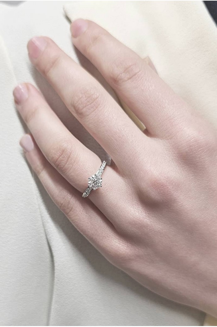 Tektaş Pırlanta Yüzük 0,82 Karat 