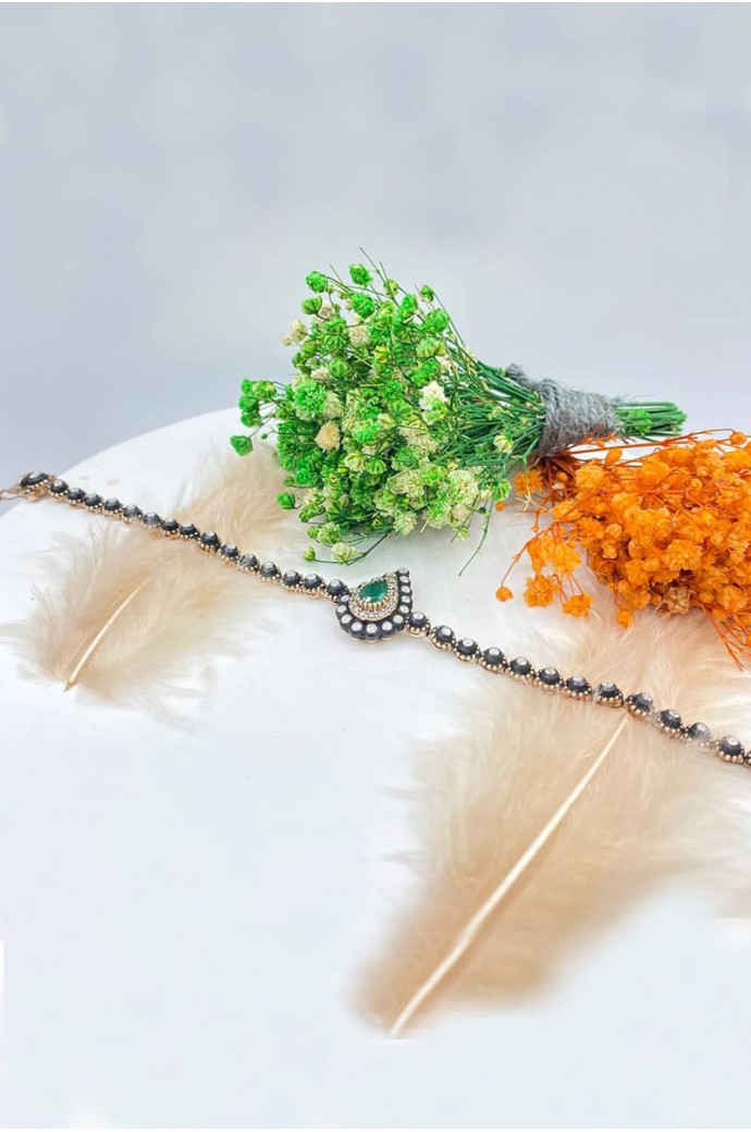 Zümrütlü Elmaslı Bileklik 1,92 Karat